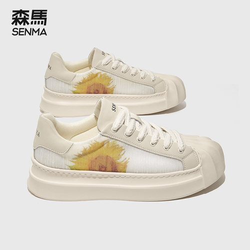 森马女鞋情侣贝壳头板鞋