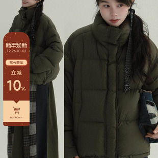 稀有RARE 面包服 90白鸭绒面包羽绒服舒适简约保暖设计小个子短款