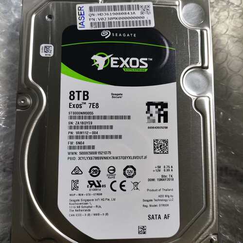 议价ST8000NM0055 8TSATA接口可维修