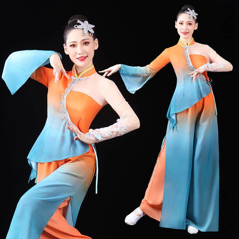 胶州秧歌服演出服中国风古典舞蹈