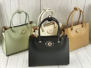 SATCHI沙驰女包新品百搭牛皮手提单肩斜挎包SA1002-1H-1W-1G-1Y