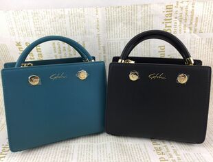新款沙驰女包时尚真皮小方包牛皮手提单肩斜挎包BT39579-2H-2S-2B