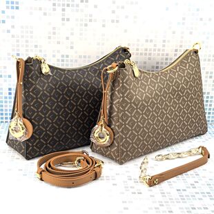 SATCHI沙驰女包新品单肩斜挎包经典腋下包SE0967-3KY-3FY