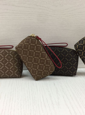 沙驰票夹时尚印花PVC经典女士钱包小手包SR88527-1FR