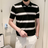 2024夏装男新品抖音直播爆版短袖POLO常规版型男D326-16953P58，男装Polo衫，星座1101