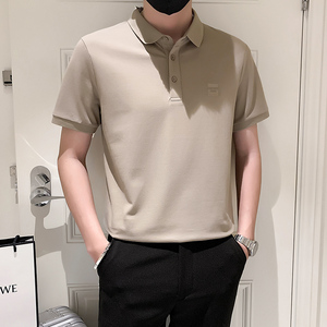 2024春夏男打底衫短袖上衣POLO衫抖音贴标男 D326-1 6935 P55图片