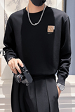 2024秋冬男新款韩版印花上衣打底衫青少年卫衣D326-11207P68控98，男装卫衣，星座1101