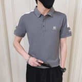 2022社会小伙新款短袖POLO衫刺绣无头风半袖POLOD326-16806P55，男装Polo衫，星座1101