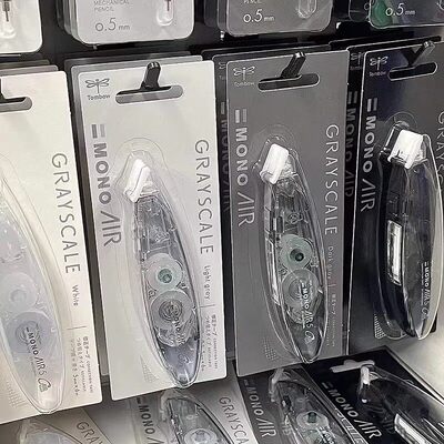 日本Tombow蜻蜓笔式修正带大容量可换替芯MONO静音AIR涂改带便携