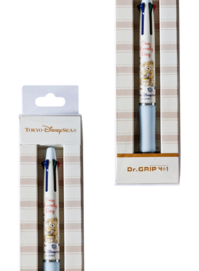 日本PILOT百乐东京迪士尼DR.GRIP达菲凯蒂4+1多功能模块笔圆珠笔