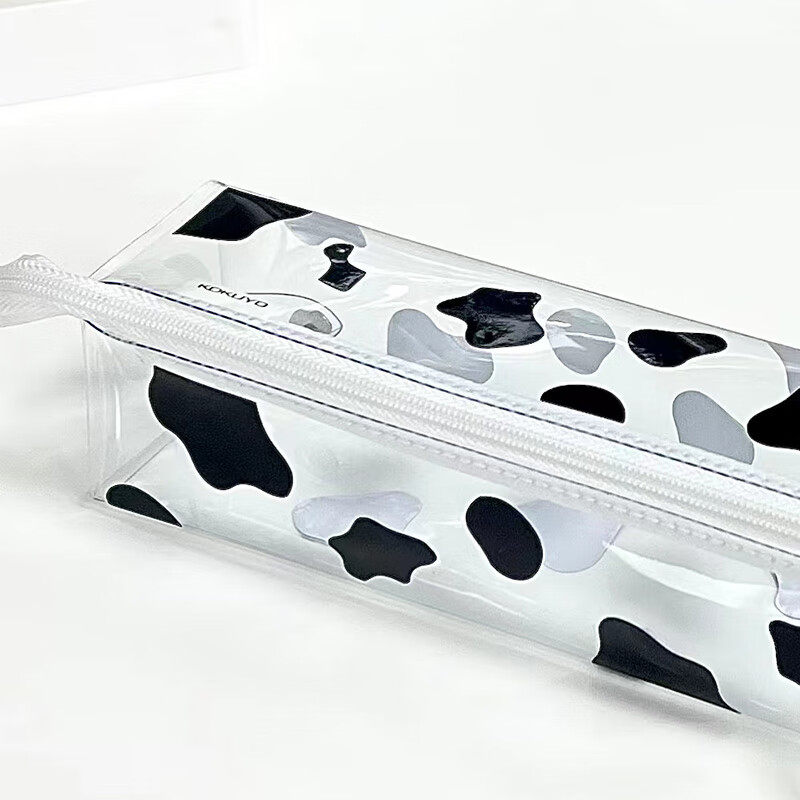 日本kokuyo国誉campus透明笔袋ins风学生简约考试大容量文具袋