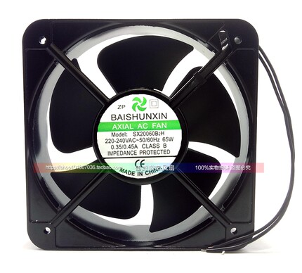 SX20060B2H 220V 65W 20060 200*200*60MM机柜散热风扇