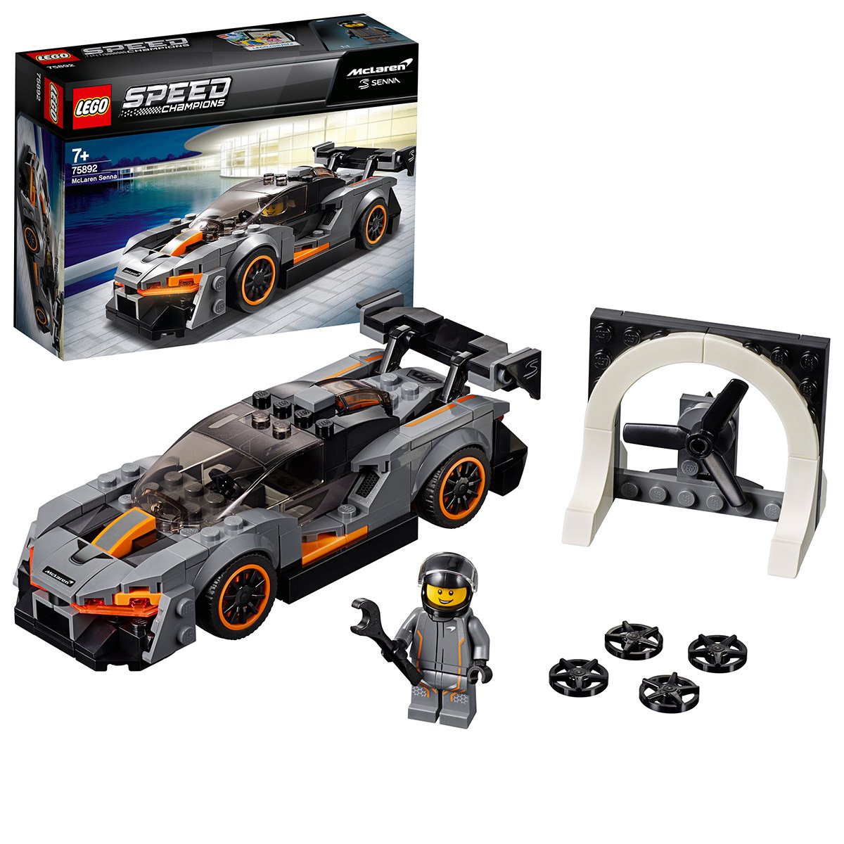 lego乐高超级赛车系列75892迈凯伦塞纳正品现货