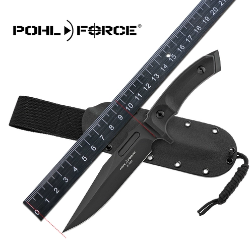 Немецкий оригинальный импортный Pohl Force Pohl Force открытый инструмент для самообороны, прямой нож MK8, тактическая версия