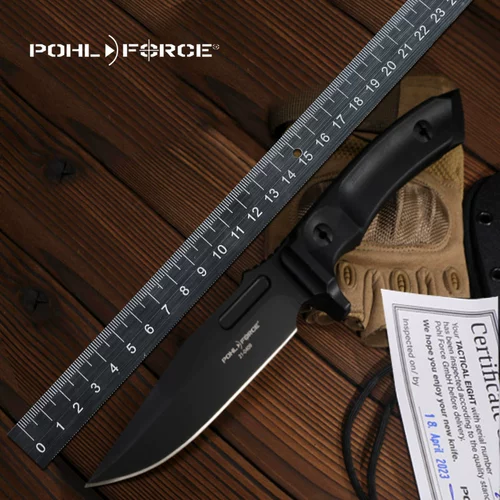 Немецкий оригинальный импортный инструмент для самообороны Pohl Force, прямой нож, тактическая версия MK-8
