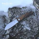 Итальянская лиса Fox Fox Outdoor много -функциональный складной нож M390 Высокая твердость и острые фруктовые ножи мини -карманный нож