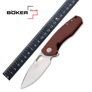 德国博克boker折叠刀户外野营便携小折刀锋利高硬度S35V钢水果刀