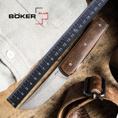 boker高硬度身便携户外折叠刀