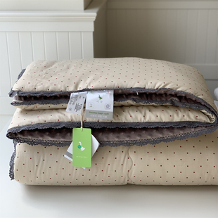 韩国大鹅双人冬被豆豆被全棉四季 春秋被子加厚保暖2米秋冬大豆被