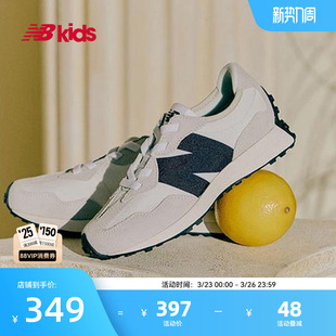 潮搭简约运动休闲鞋 Newbalance 7岁中童春经典 327FE nb官方童鞋