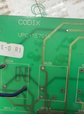 议价-CODIX UPC-15701A克令吊电路板，件，带SE