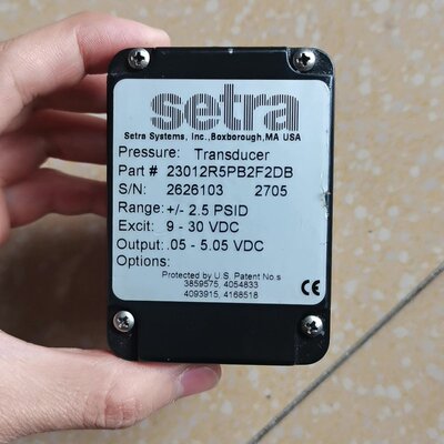 议价-Setra西特压力变送器23010R5PB2F2DB，可维修