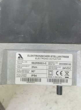 议价-兰姆泰克662R5003-0伺服电机，3Nm，24VDC，I-可维修