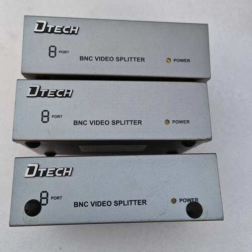 议价-DTECH帝特DT-7108 8口BNC视频分配器可维修