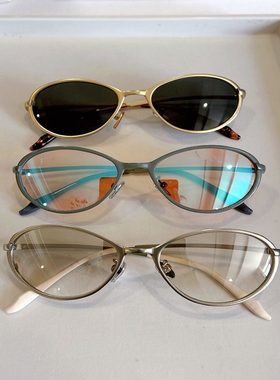 欧美金属小框防紫外线网红款墨镜