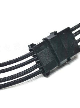 大4Pin4针延长线IDE电源线 一公一母 40cm 黑色 水泵风扇延长线