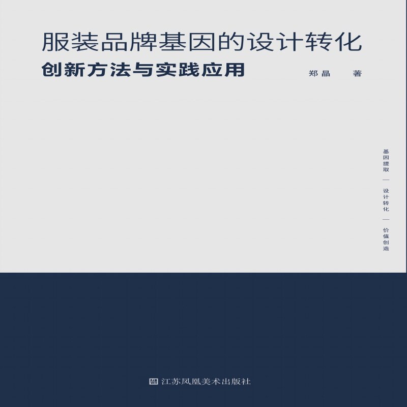 【官方正版】服装品牌基因的设计转化：创新方法与实践应用   解决品牌识别与产品创新相结合的问题