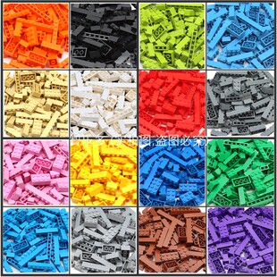 兼容乐高小颗粒积木称斤moc散件多规格益智拼装玩具高砖基础件