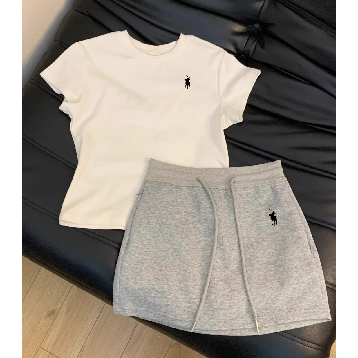 小马夏天巨好看的套装女2025新款夏小个子运动套装短袖短裤两件套