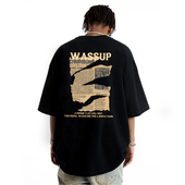 潮牌短袖 t恤男女情侣装 美式 夏季 高街复古vintage纯棉上衣五分袖 男