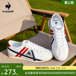 乐卡克法国公鸡春夏男女同款薄底运动鞋轻便透气休闲鞋