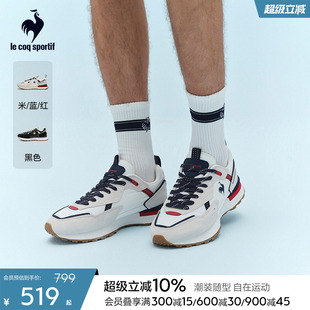 乐卡克法国公鸡2026年复古运动男鞋经典休闲鞋厚底女鞋舒适防滑