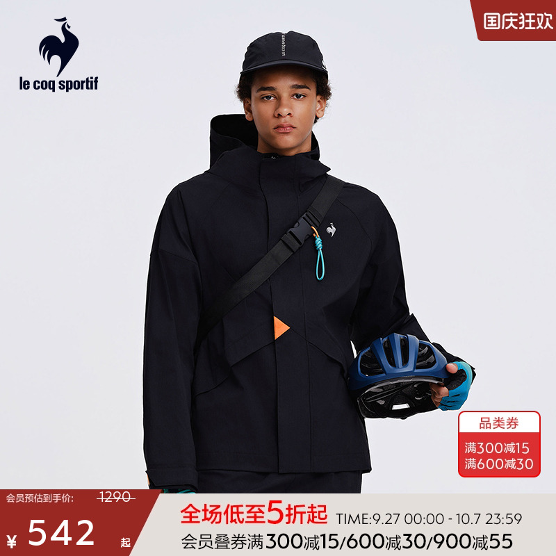 梭织夹克舒适运动乐卡克男款