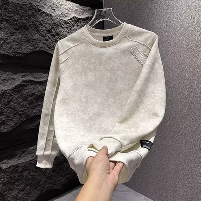 重磅卫衣男2025新款大码加厚长袖