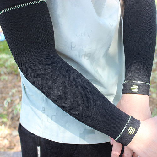 鲍尔芬护臂专业压缩运动长款