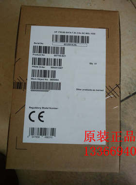HP/惠普 657750-B21 657739-001 1T SATA 3.5  原盒硬盘