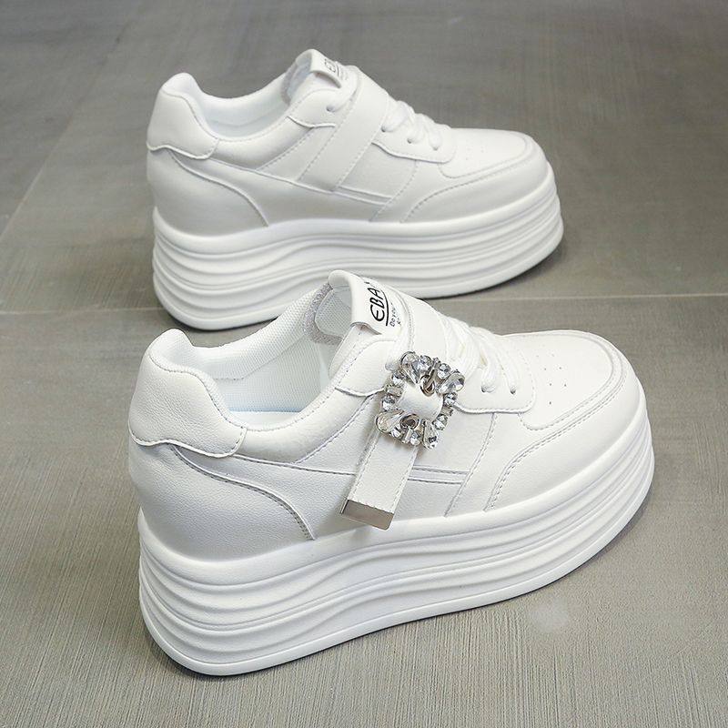 外贸出口新款原单撤柜软皮超轻女鞋百搭运动鞋厚底小个子内增高鞋,女鞋,时尚休闲鞋,淘宝优惠券,粉丝福利购,淘宝优惠卷