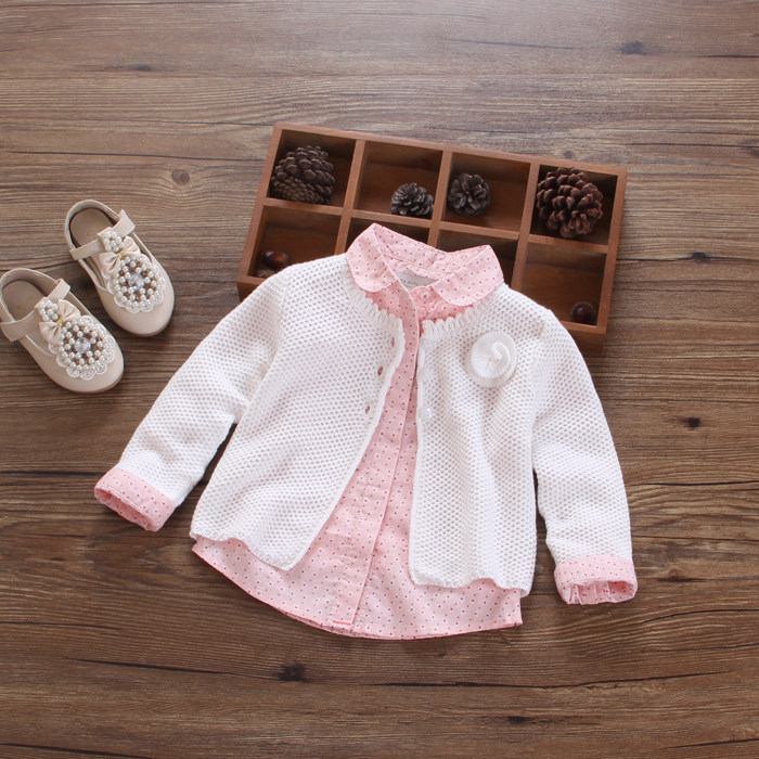 Chemise fille à manche longue - Ref 2087958 Image 3