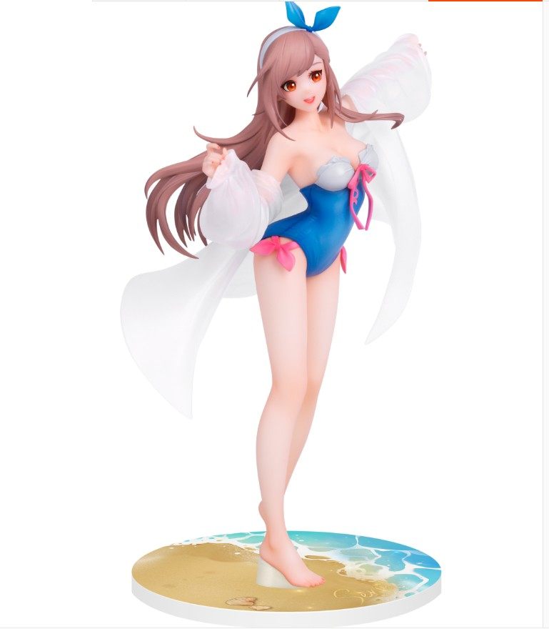 dnf周边晴天派对泳装赛丽亚手办模型夏日女神仅实物2021版全新