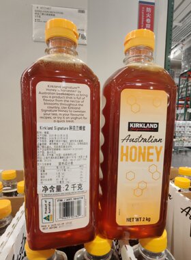 澳洲进口科克兰蜂蜜无添加2kg/瓶