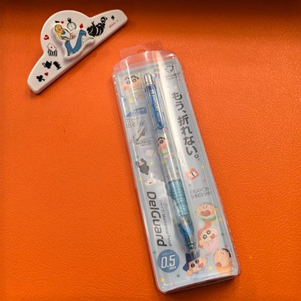 zebra蜡笔小新日本限定图案自动铅笔0.5mm