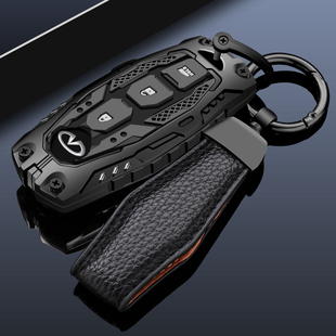 英菲尼迪qx50钥匙套老款qx60高档q50壳fx35扣q70l车q50l男士qx3