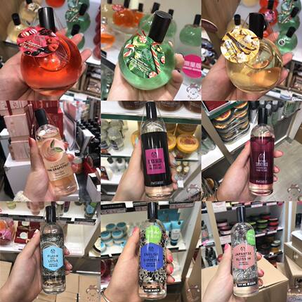 英国THE BODY SHOP 白麝香香水身体喷雾试香小样5ml西柚茉莉玫瑰