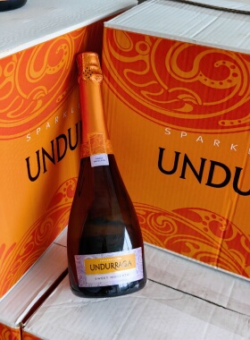 智利12°安朵瑞嘉莫斯卡托甜白起泡酒Undurraga Moscato 750ML
