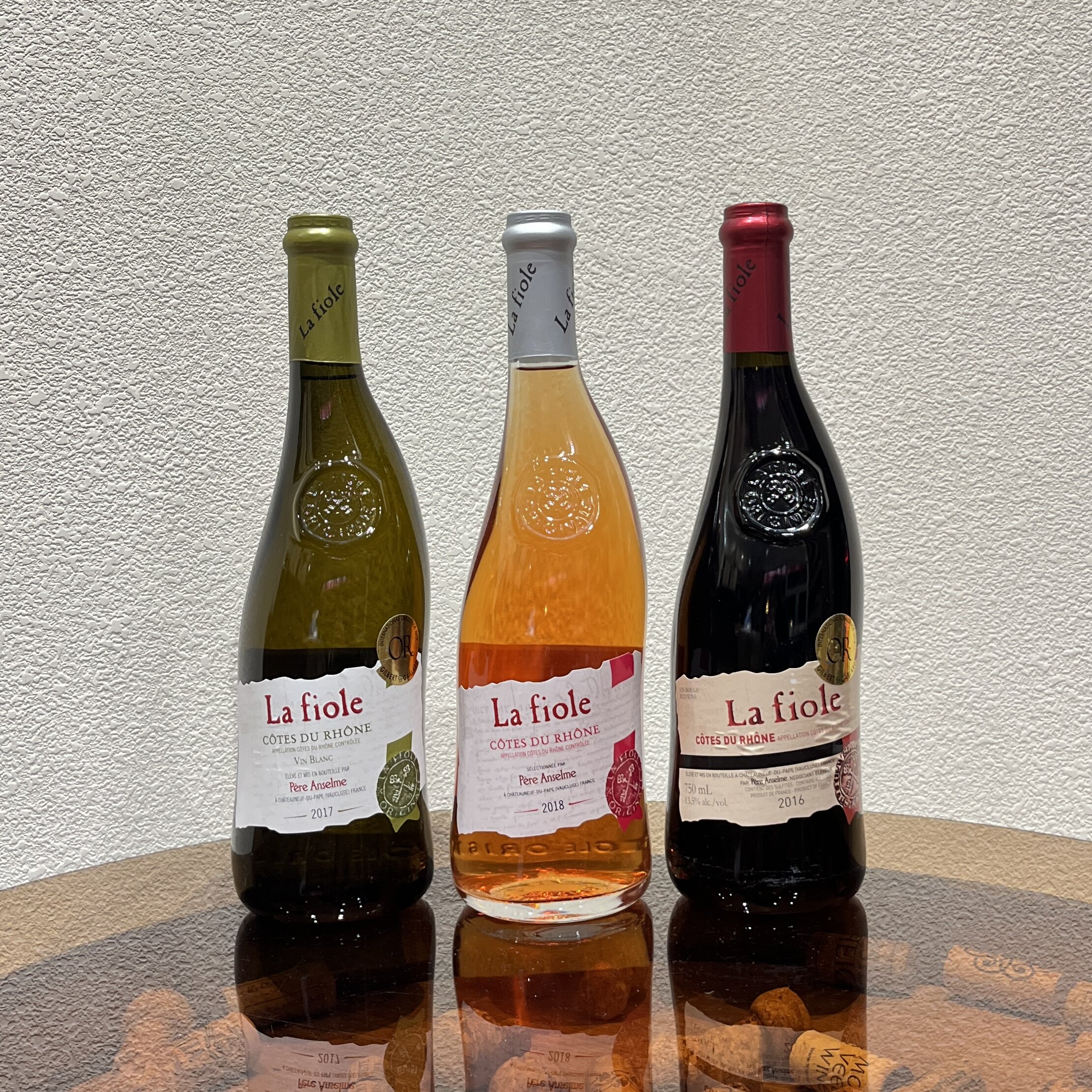 法国进口教皇新堡歪脖子芙华LaFiole隆河干红干白桃红葡萄酒750ml