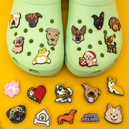 洞洞鞋配饰可爱卡通智必星儿童花